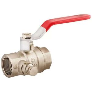 Idmar Lever Inline Water Ball Valve - 1" BSP - Brass - Durable Idmar Lever Inline Water Ball Valve - 1" BSP - Brass - Durable