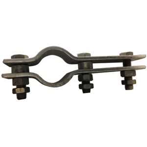 Graphskill - Light Duty 3 bolt pipe clip. 92 mm id (80 mm NB/88.9 mm od Pipe ) Galvanised Graphskill - Light Duty 3 bolt pipe clip. 92 mm id (80 mm NB/88.9 mm od Pipe ) Galvanised