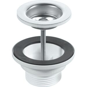 McAlpine BSW1PC 60mm Stainless Steel Flange Centre Pin Basin Waste - Basin Waste McAlpine BSW1PC 60mm Stainless Steel Flange Centre Pin Basin Waste - Basin Waste