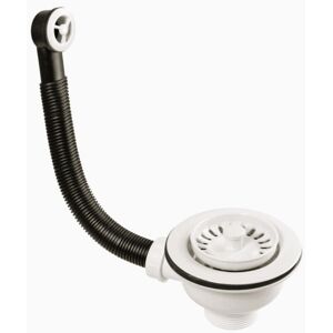 Mcalpine - bwstofwh 1.5' Basket Strainer Waste and Overflow - White Mcalpine - bwstofwh 1.5' Basket Strainer Waste and Overflow - White