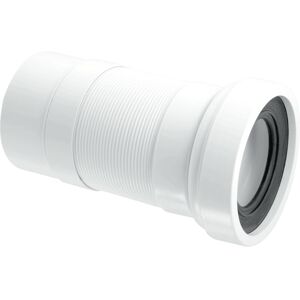 McAlpine WC-F26P 97-107mm Inlet x 110mm Plain End Outlet Straight Flexible WC Connector McAlpine WC-F26P 97-107mm Inlet x 110mm Plain End Outlet Straight Flexible WC Connector