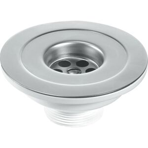 Mcalpine - SW45P 1.5' Centre Pin Sink Waste: 113mm Stainless Steel Flange: Reducer Waste with Plug Mcalpine - SW45P 1.5' Centre Pin Sink Waste: 113mm Stainless Steel Flange: Reducer Waste with Plug