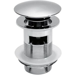 Orbit - Round Dome Sprung Basin Waste Chrome - Slotted Orbit - Round Dome Sprung Basin Waste Chrome - Slotted