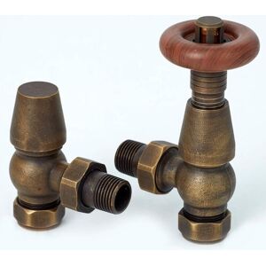 MANISSA Oxford Traditional Antique Brass Angled Thermostatic trv Radiator Valve 1/2 - 15mm central heating Column, panel, flat tube, designer rads MANISSA Oxford Traditional Antique Brass Angled Thermostatic trv Radiator Valve 1/2 - 15mm central heating Column, panel, flat tube, designer rads