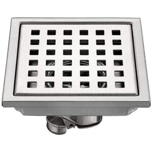 Tinor - Pcs Stainless Steel Outdoor Floor Drain 15cm15cm Square Filter Deodorant Anti-Return Water Leakage Tinor - Pcs Stainless Steel Outdoor Floor Drain 15cm15cm Square Filter Deodorant Anti-Return Water Leakage