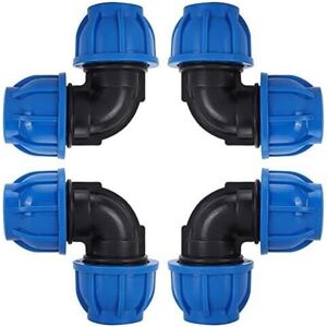 Memkey - pe 25 Equivalent plastic bend for polyethylene pipe ø 25,Water Pipe Elbow Connector pe Plastic Quick Coupling Accessories for Drinking Water Memkey - pe 25 Equivalent plastic bend for polyethylene pipe ø 25,Water Pipe Elbow Connector pe Plastic Quick Coupling Accessories for Drinking Water