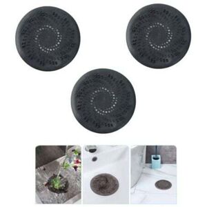 YMYNY Pieces Shower Drain Covers, Silicone Hair Catcher, Silicone Bathtub Filter Pipe Drain Hair Catcher Strainer Plug with Suction Cup (Dark Gray) 15cm YMYNY Pieces Shower Drain Covers, Silicone Hair Catcher, Silicone Bathtub Filter Pipe Drain Hair Catcher Strainer Plug with Suction Cup (Dark Gray) 15cm