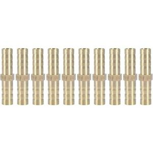 Hoopzi - Pipe Connector Tool, Straight Two Way Connector, Straight for Pipe Splicing (6mm 10pcs) Hoopzi - Pipe Connector Tool, Straight Two Way Connector, Straight for Pipe Splicing (6mm 10pcs)