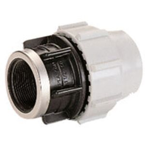 Plasson 63mm x 2" BSP Female Adaptor - High-Quality Polypropylene Plasson 63mm x 2" BSP Female Adaptor - High-Quality Polypropylene