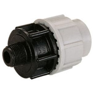 Plasson 63mm x 2" BSP Male Adaptor - MDPE Pipe Connector Plasson 63mm x 2" BSP Male Adaptor - MDPE Pipe Connector