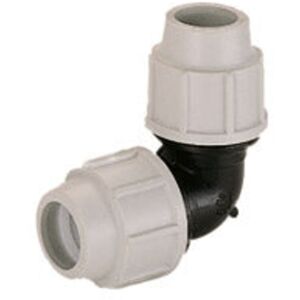 Plasson 90 Degree Elbow 50mm Durable Black Plastic Fitting Plasson 90 Degree Elbow 50mm Durable Black Plastic Fitting
