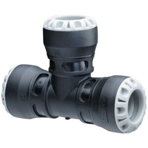 Plasson Equal Pushfit Tee 25mm - Reliable Plumbing Connector Plasson Equal Pushfit Tee 25mm - Reliable Plumbing Connector