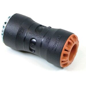 Plasson Pushfit Coupler 25mm x 22mm for PE & Copper Plasson Pushfit Coupler 25mm x 22mm for PE & Copper