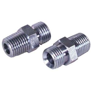 TEHTUY Pneumatic fitting, stainless steel, fuel nozzle, DN8, 1/4" hexagonal straight thread, durable high-pressure male straight connector with double male TEHTUY Pneumatic fitting, stainless steel, fuel nozzle, DN8, 1/4" hexagonal straight thread, durable high-pressure male straight connector with double male
