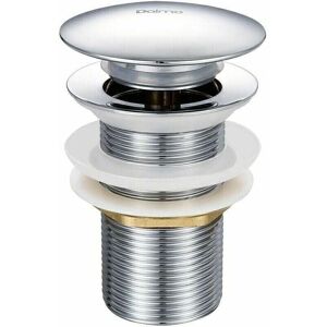 TORMATOR Pop-up basin waste without overflow in chrome-plated brass, G 1-1/4, equipped with an easy push-button opening and closing system... TORMATOR Pop-up basin waste without overflow in chrome-plated brass, G 1-1/4, equipped with an easy push-button opening and closing system...
