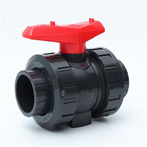 Memkey - pvc ball valve i 25mm i 3/4 inch adhesive sockets and fittings i Shut-off valve i pvc pipe connection i Ball valve for swimming pool and Memkey - pvc ball valve i 25mm i 3/4 inch adhesive sockets and fittings i Shut-off valve i pvc pipe connection i Ball valve for swimming pool and