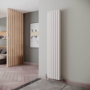 Reina - Neva Designer Radiator 1800mm h x 354mm w Double White Reina - Neva Designer Radiator 1800mm h x 354mm w Double White