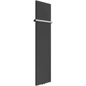 Reina - Slimline Vertical Designer Radiator 1770mm h x 400mm w Textured Matt Anthracite Reina - Slimline Vertical Designer Radiator 1770mm h x 400mm w Textured Matt Anthracite