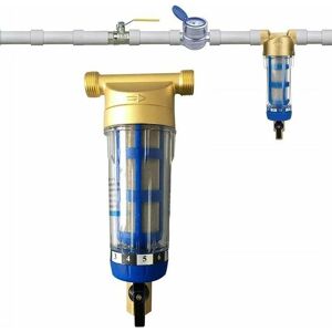 MUFF Reusable Sediment Filter - Water Prefilter - Sediment Filter - Micron Prefilter - Water Purifier Accessory - For Well Water Pipe - Sediment MUFF Reusable Sediment Filter - Water Prefilter - Sediment Filter - Micron Prefilter - Water Purifier Accessory - For Well Water Pipe - Sediment