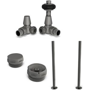 UK RADIATORS Signature Wooden Head - Thermostatic Radiator Valve & Accessory Kit - Natural Pewter Corner 15mm UK RADIATORS Signature Wooden Head - Thermostatic Radiator Valve & Accessory Kit - Natural Pewter Corner 15mm