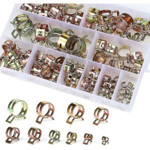 GOTRAYS Spring Hose Clamps Fuel Line Hose Clamps 100 Pcs Spring Hose Clamps GOTRAYS Spring Hose Clamps Fuel Line Hose Clamps 100 Pcs Spring Hose Clamps