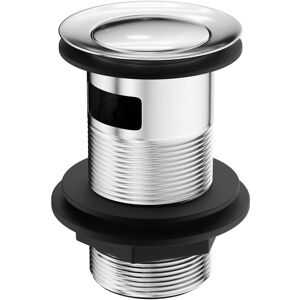 Wholesale Domestic - Polished Chrome Standard Slotted Click Clack Basin Waste Wholesale Domestic - Polished Chrome Standard Slotted Click Clack Basin Waste