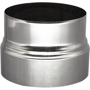 CYSLMUK Stove Pipe Reducer 120mm to 110mm - Stove Connector - Stainless Steel - Chimney Pipe Reduction CYSLMUK Stove Pipe Reducer 120mm to 110mm - Stove Connector - Stainless Steel - Chimney Pipe Reduction