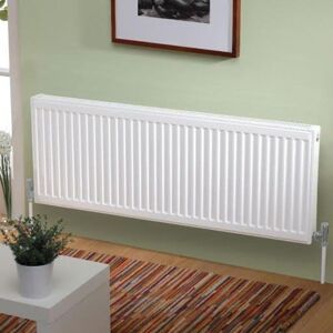 Kartell - k-rad Kompact Type 22 White 300mm x 1200mm Double Panel with Double Convector Horizontal Radiator - D312K Kartell - k-rad Kompact Type 22 White 300mm x 1200mm Double Panel with Double Convector Horizontal Radiator - D312K