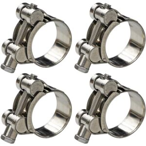 YS-YALOTRS T-Bolt Pipe Clamp, OD Range 304 Stainless Steel Pipe Strap Clamp, Adjustable Tube Clamp 4-Pack, (1.42" to 1.54" - 36-39mm) YS-YALOTRS T-Bolt Pipe Clamp, OD Range 304 Stainless Steel Pipe Strap Clamp, Adjustable Tube Clamp 4-Pack, (1.42" to 1.54" - 36-39mm)