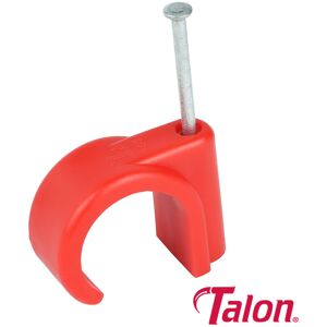 TIMCO Talon Nail In Pipe Clips Red - 22mm TIMCO Talon Nail In Pipe Clips Red - 22mm