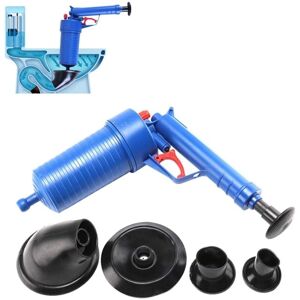 Toilet Plunger Unblocker Plunger High Pressure Toilet Sink Plunger with Adaptors Powerful Unblocking Blockage Remover Tool Effective Sewer Dredge Toilet Plunger Unblocker Plunger High Pressure Toilet Sink Plunger with Adaptors Powerful Unblocking Blockage Remover Tool Effective Sewer Dredge