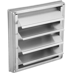 COOCHEER Ventilation duct grille, VMC ventilation grille, 100mm ventilation grille, stainless steel ventilation grille, silver COOCHEER Ventilation duct grille, VMC ventilation grille, 100mm ventilation grille, stainless steel ventilation grille, silver