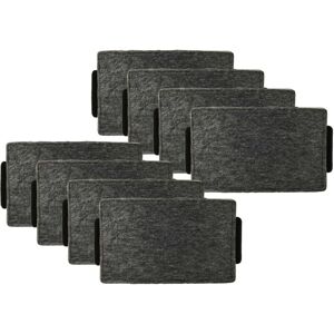 vhbw 8x Activated Carbon Filter Replacement for Miele 9231860, DKF-19, DKF19-1, 4002515094815 for Extractor Hood - 23.7 x 14.6 x 1.9 cm vhbw 8x Activated Carbon Filter Replacement for Miele 9231860, DKF-19, DKF19-1, 4002515094815 for Extractor Hood - 23.7 x 14.6 x 1.9 cm