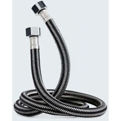 MCBOSON 1.5M Braided Hose, Connection Hoses (G1/2 X G1/2) with stainless steel braid, Hot and Cold Water Heater Inlet Hose, for Universal Kitchen Bathroom MCBOSON 1.5M Braided Hose, Connection Hoses (G1/2 X G1/2) with stainless steel braid, Hot and Cold Water Heater Inlet Hose, for Universal Kitchen Bathroom