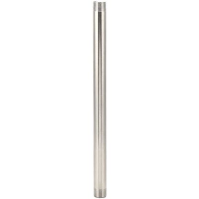 TEHTUY Connector fittings, Pipe fittings, 30cm stainless steel threaded pipe nipple fittings for gas pipe fittings, plumbing hardware (1) TEHTUY Connector fittings, Pipe fittings, 30cm stainless steel threaded pipe nipple fittings for gas pipe fittings, plumbing hardware (1)