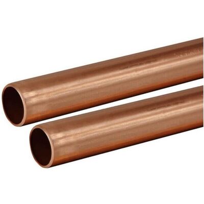 Buyaparcel - Copper Tube 22mm 2 x 1m Length bs EN1057 R250 British Copper Pipe 2000mm 200cm Buyaparcel - Copper Tube 22mm 2 x 1m Length bs EN1057 R250 British Copper Pipe 2000mm 200cm