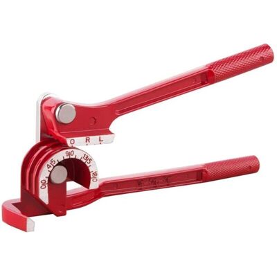 LIIYIELA Dobladora de tubos de 180 grados para tubos de 1/4", 5/16" y 3/8", cobre, aluminio, acero inoxidable fino, plata, rojo LIIYIELA Dobladora de tubos de 180 grados para tubos de 1/4", 5/16" y 3/8", cobre, aluminio, acero inoxidable fino, plata, rojo