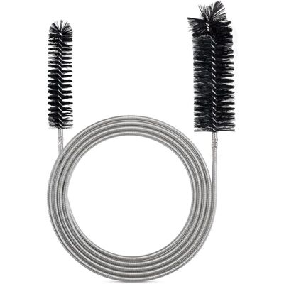 AOUGO Flexible Supply Tube Cleaning Brush - Pipe Cleaning Tool - Black(2M) AOUGO Flexible Supply Tube Cleaning Brush - Pipe Cleaning Tool - Black(2M)