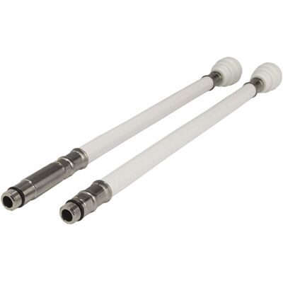 JOHN GUEST SPEEDFIT JG Speedfit White Flexi Hose for Monobloc Mixers - 300mm 15mm x M10 - WFLX28 JOHN GUEST SPEEDFIT JG Speedfit White Flexi Hose for Monobloc Mixers - 300mm 15mm x M10 - WFLX28