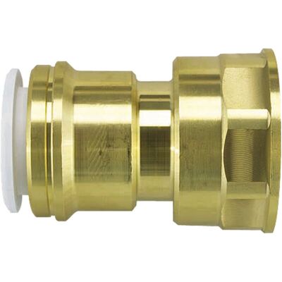 John Guest Speedfit - Brass Cylinder Adaptor 22 x 1' Female John Guest Speedfit - Brass Cylinder Adaptor 22 x 1' Female