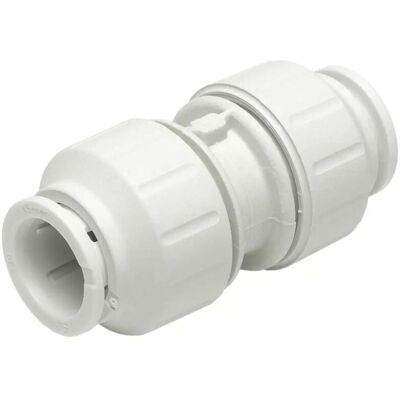 John Guest Speedfit Straight Coupler 10mm (Pack of 2) John Guest Speedfit Straight Coupler 10mm (Pack of 2)