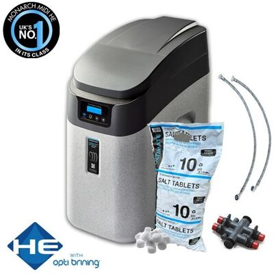 Monarch Water - Monarch Midi he FreeFlow Water Softener Ultimate Series - 15mm Hoses + 10kg Salt Monarch Water - Monarch Midi he FreeFlow Water Softener Ultimate Series - 15mm Hoses + 10kg Salt