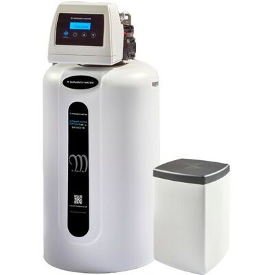 MONARCH WATER Monarch SOF3000HE Compact Space Saver Electric Water Softener Separate Salt Tank MONARCH WATER Monarch SOF3000HE Compact Space Saver Electric Water Softener Separate Salt Tank