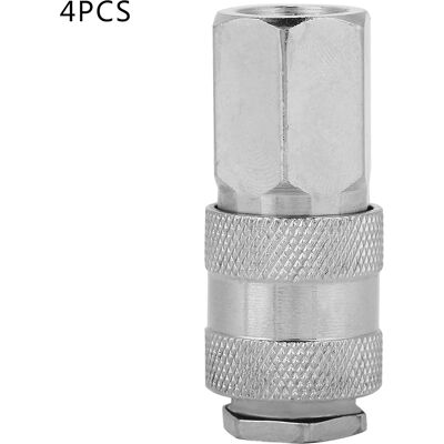 STUNACY Female Thread air Hose Pipe Fitting Coupling Connector Joint Adapter Fitting 1/4” Bspt (02) STUNACY Female Thread air Hose Pipe Fitting Coupling Connector Joint Adapter Fitting 1/4” Bspt (02)