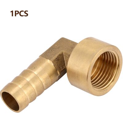 STUNACY G1/2 Female Thread Brass Elbow Hose Barb Coupling Connector Joint Adapter Fitting(14mm) STUNACY G1/2 Female Thread Brass Elbow Hose Barb Coupling Connector Joint Adapter Fitting(14mm)