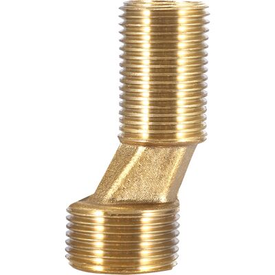 STUNACY Hex Nipple 3/4” X 1/2” Npt Brass Pipe Fitting Water Tube Connecting Accessories STUNACY Hex Nipple 3/4” X 1/2” Npt Brass Pipe Fitting Water Tube Connecting Accessories