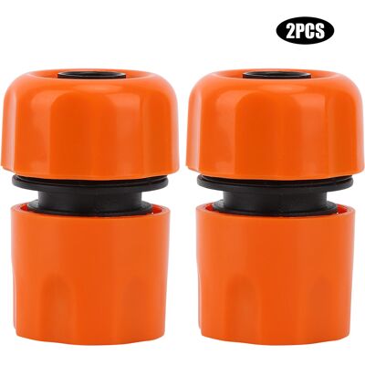 STUNACY 3/4" Water Pipe Quick Water Connection Pipe Fittings Quick Water Stop Connector 2pcs STUNACY 3/4" Water Pipe Quick Water Connection Pipe Fittings Quick Water Stop Connector 2pcs