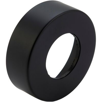 Mcalpine Matt Black Brass Wallflange For 42mm Od Pipe Mcalpine Matt Black Brass Wallflange For 42mm Od Pipe