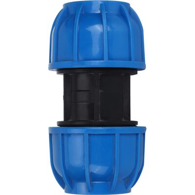 STUNACY Water Pipe Connector Fittings Pe Plastic Straight Pipe Connector Adapter 63mm To 63mm STUNACY Water Pipe Connector Fittings Pe Plastic Straight Pipe Connector Adapter 63mm To 63mm