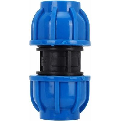 OEM 4pcs Pe Plastic Straight Connector 25mm To 25mm Water Pipe Adapter Straight Connector Water Pipe Fitting Tube Connectors OEM 4pcs Pe Plastic Straight Connector 25mm To 25mm Water Pipe Adapter Straight Connector Water Pipe Fitting Tube Connectors